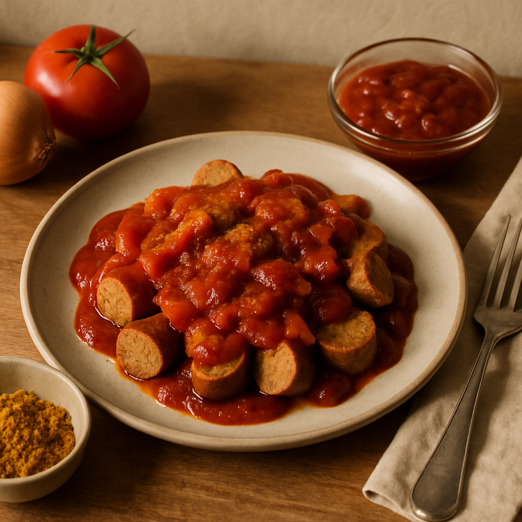 Vegane Currywurst