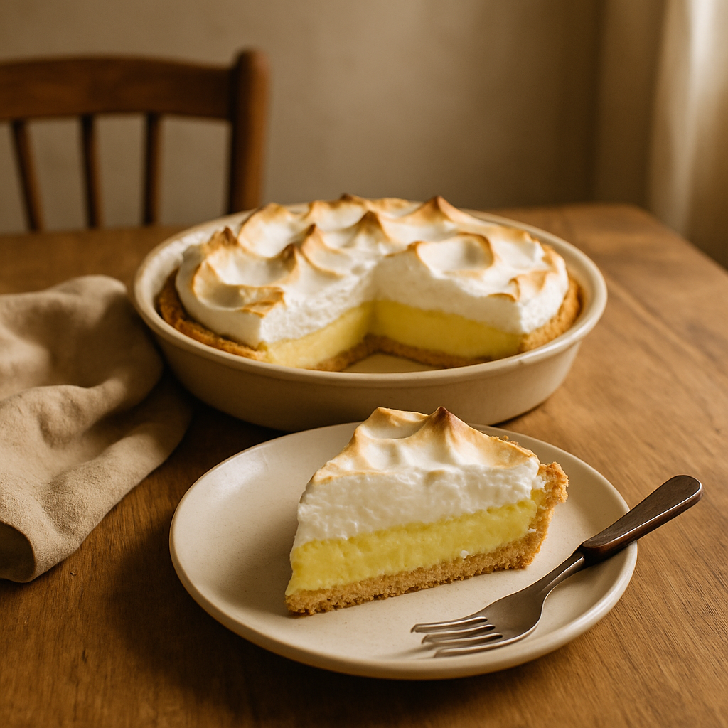 Lemon Meringue Pie (Low-Carb)