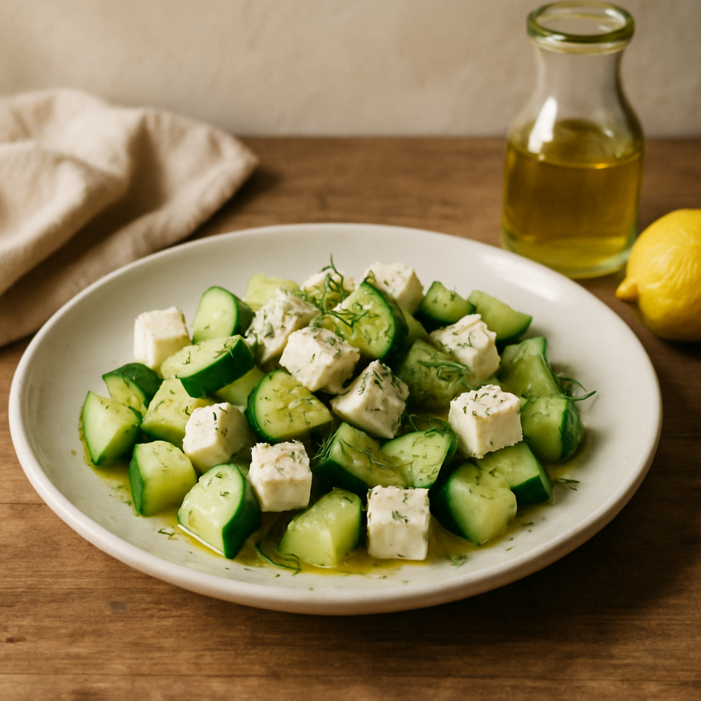 Gurken-Feta-Salat