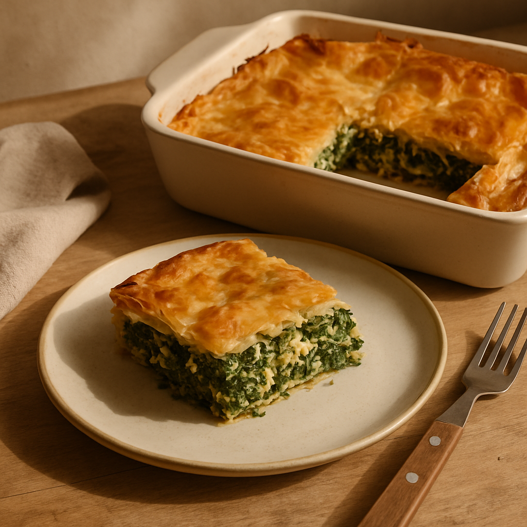Spanakopita mit Feta