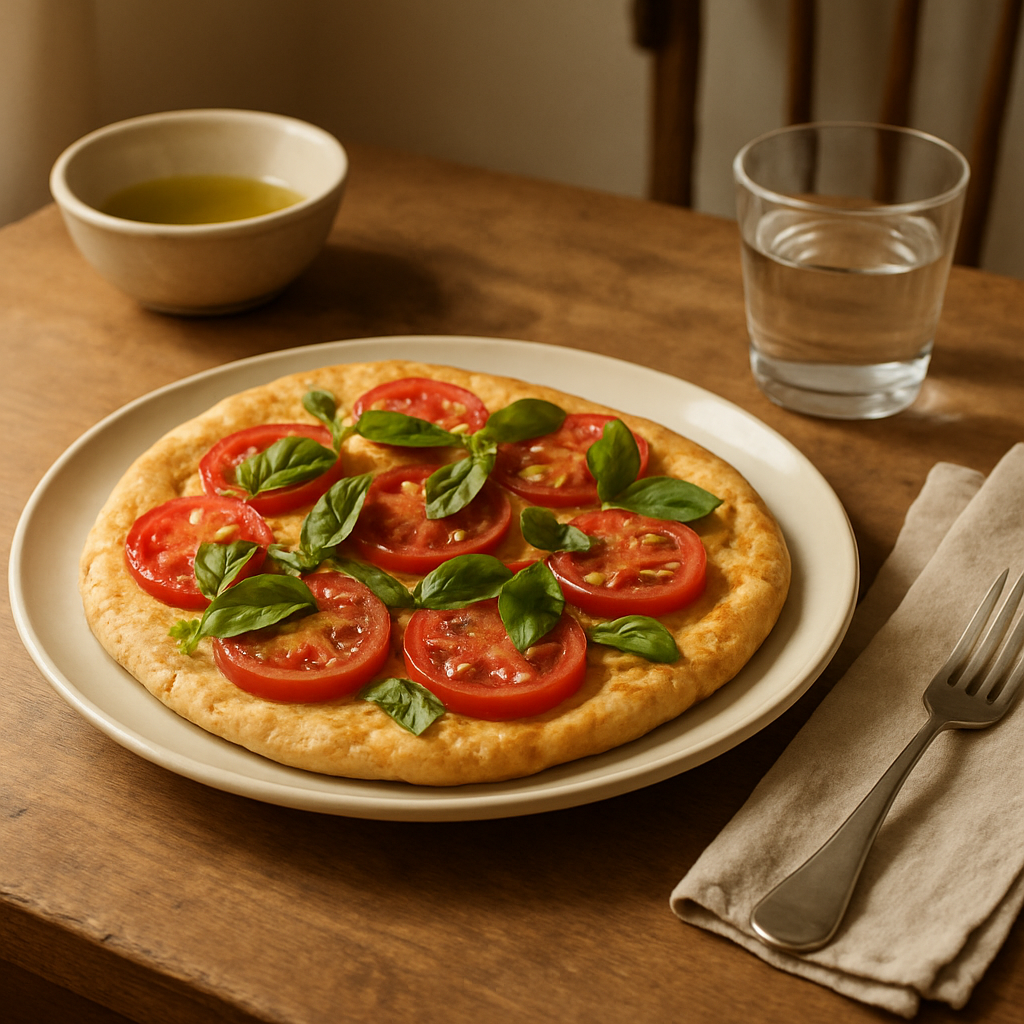 Tomato Basil Flatbread