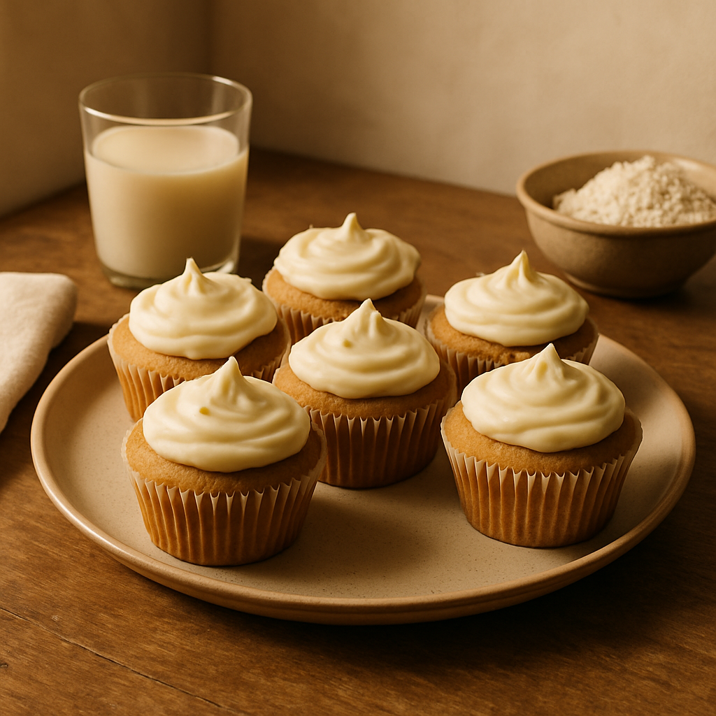 Vegan Vanilla Cupcakes