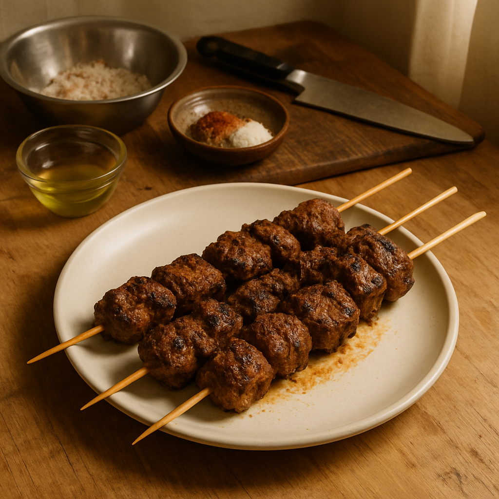 Spiced Lamb Kebabs
