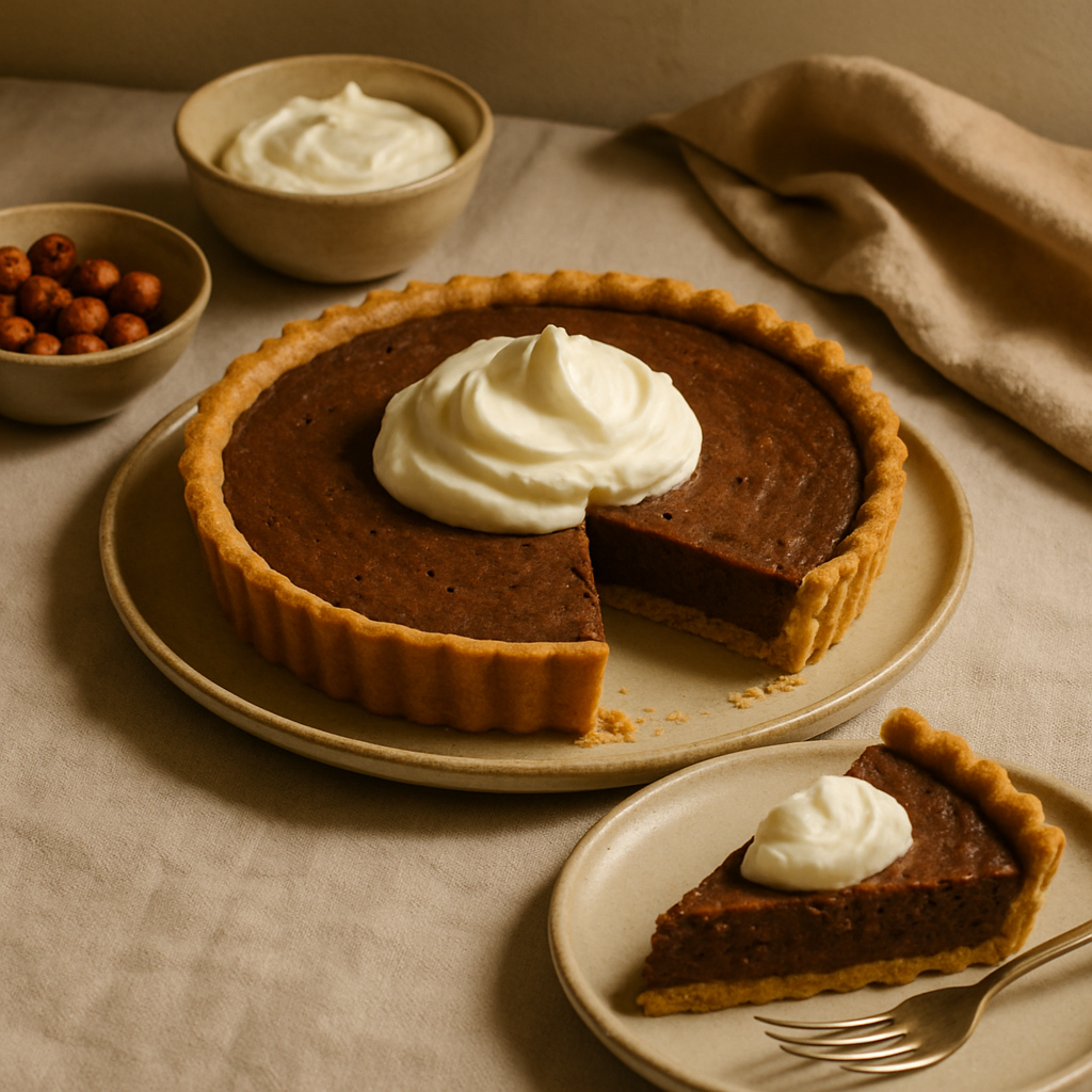 Çikolatalı Fındıklı Tart