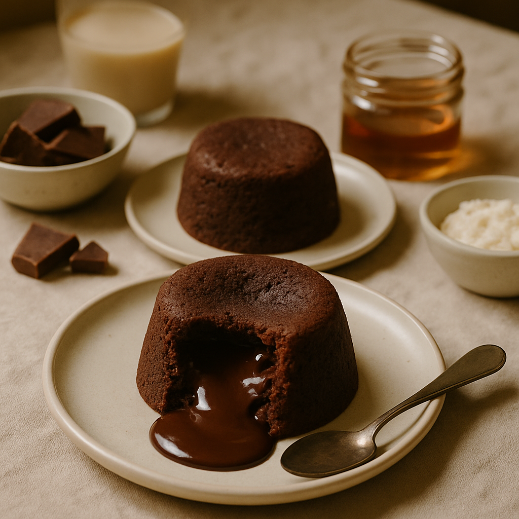 Vegan Chocolate Lava Cake
