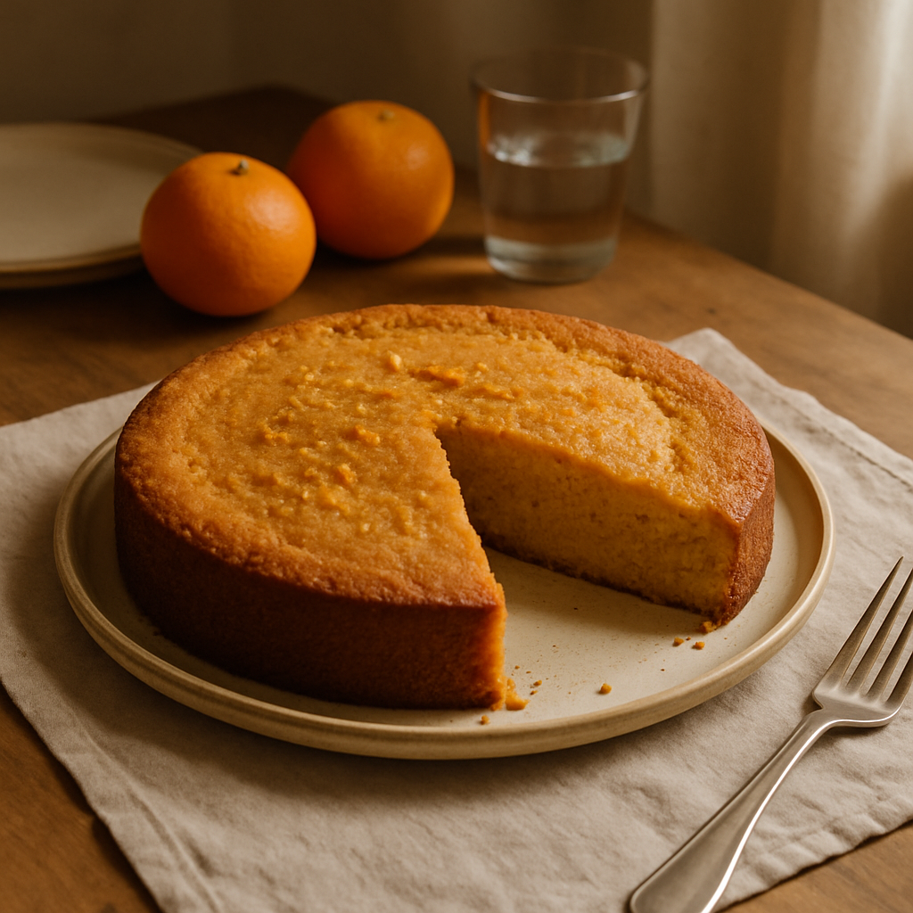 Mandel-Orangen-Kuchen