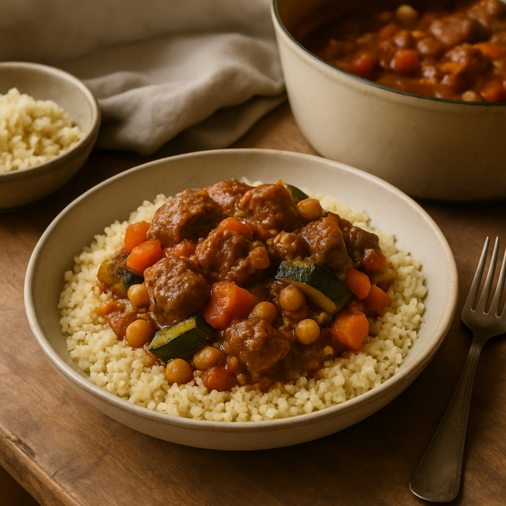 Moroccan Lamb Couscous