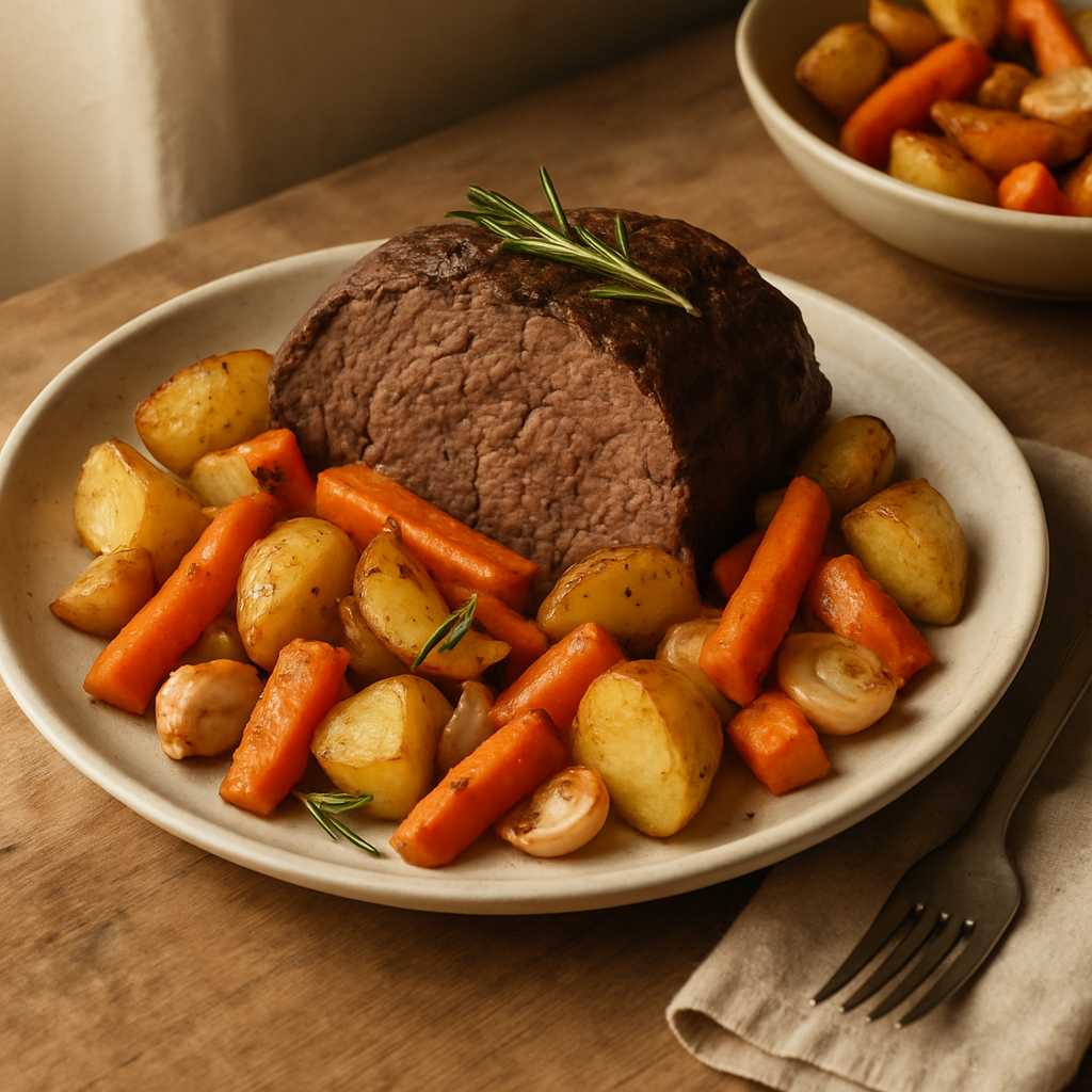Roast Beef with Vegetables
