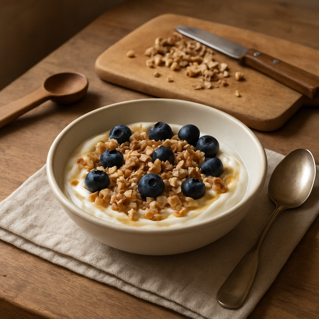 Joghurt-Honig-Schale