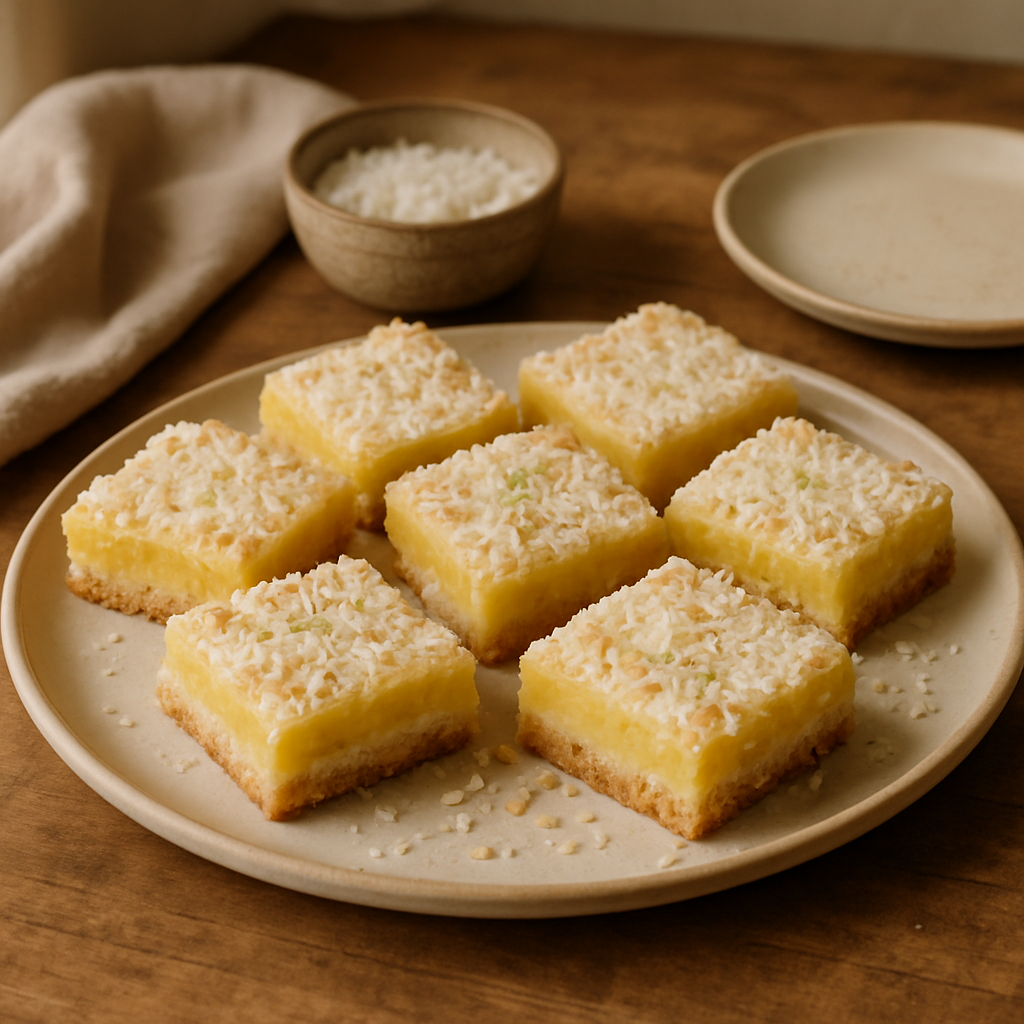 Coconut Lime Bars