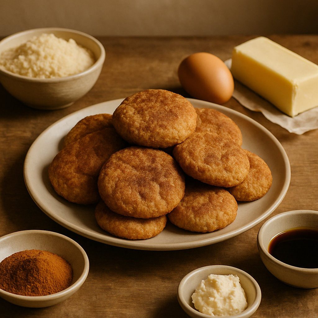 Keto Snickerdoodle Kurabiyeleri