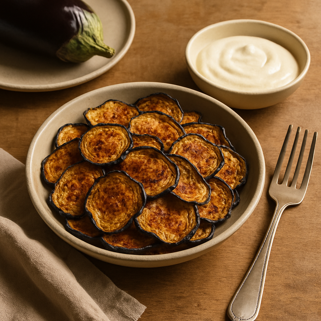 Crispy Eggplant Chips