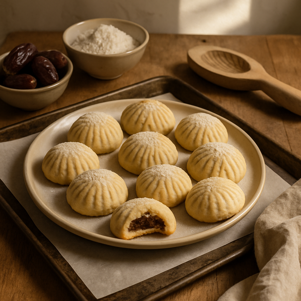 Date-Filled Maamoul Cookies