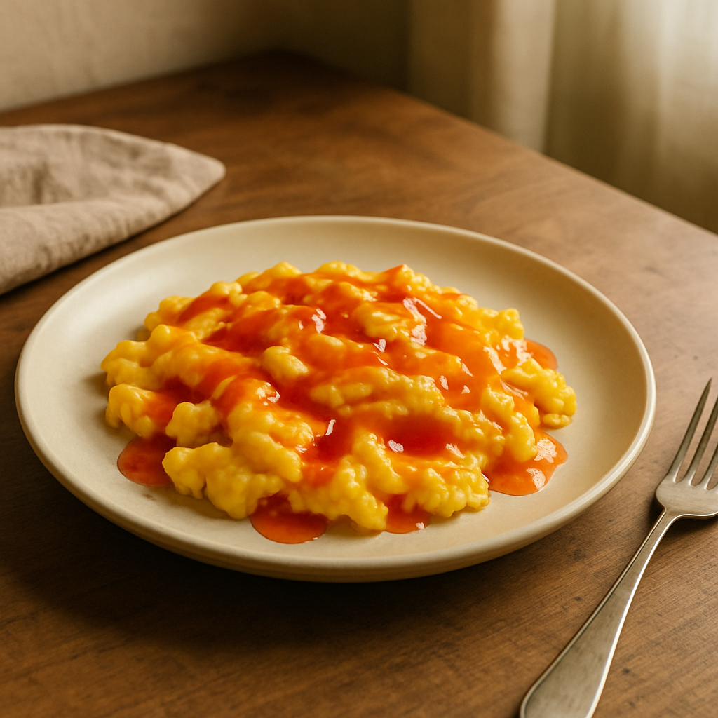 Eier mit thailändischer Chilisauce