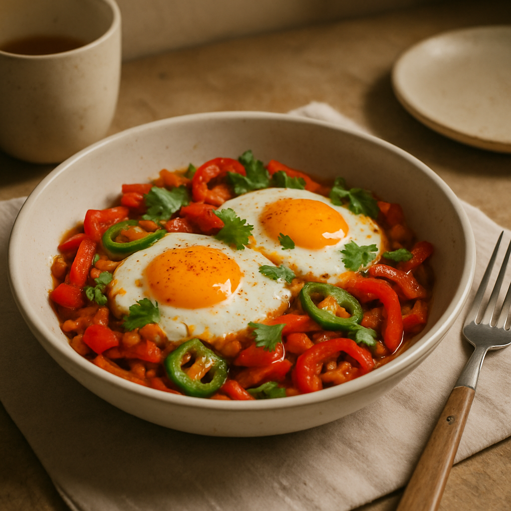 Scharfe mexikanische Frühstücksschüssel