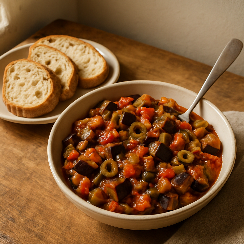 Auberginen-Caponata