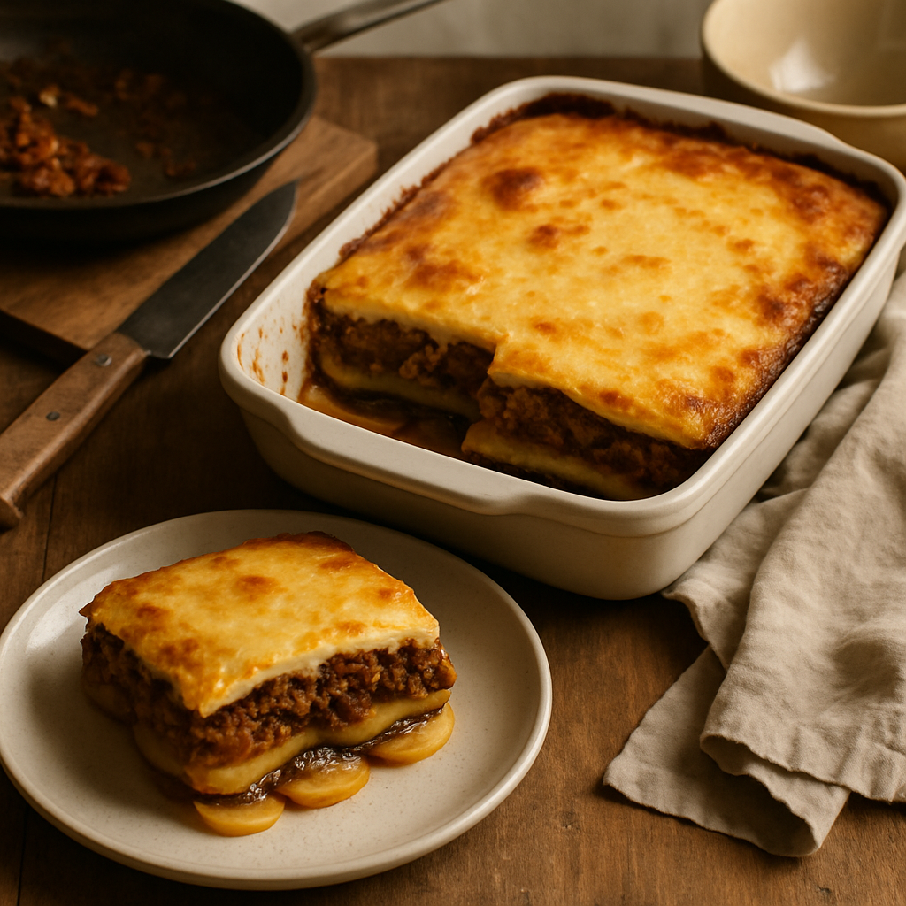 Moussaka With Potatoes