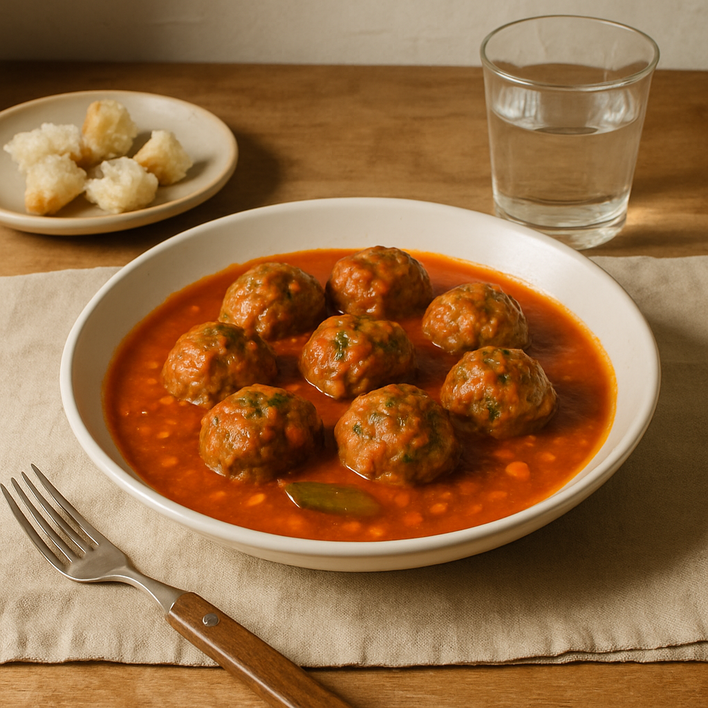 Soslu Köfteler