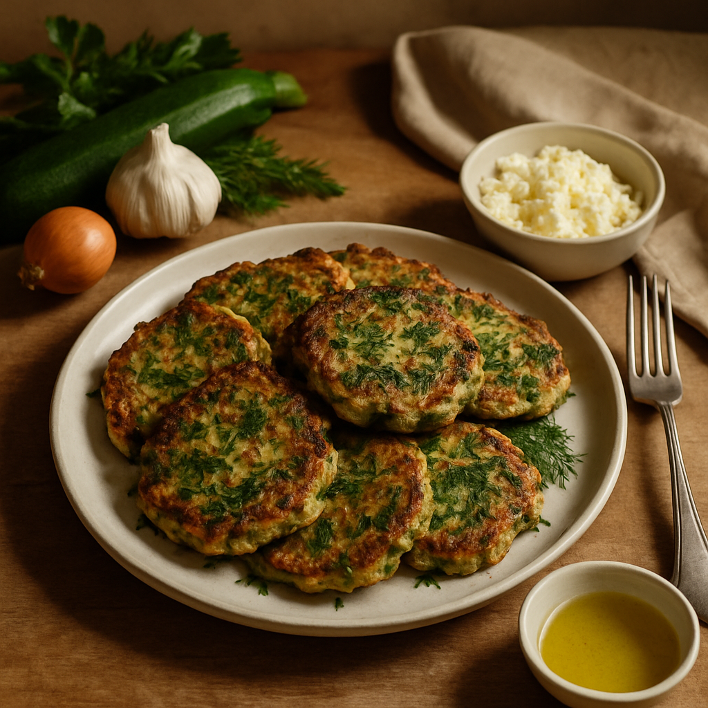 Greek Zucchini Fritters