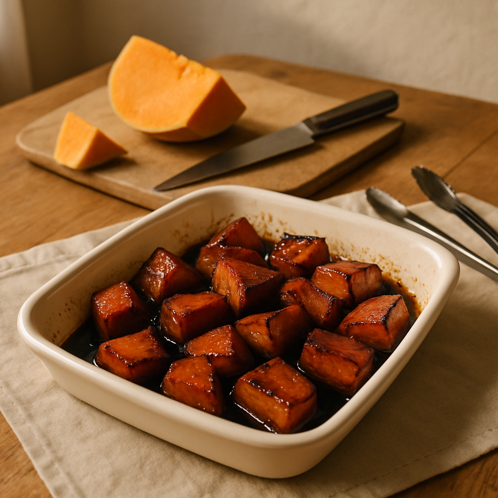 Molasses-Baked Pumpkin