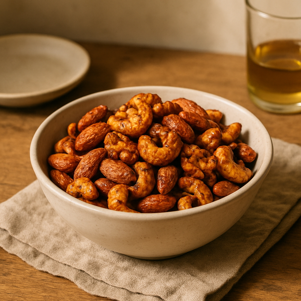 Spicy Roasted Nuts