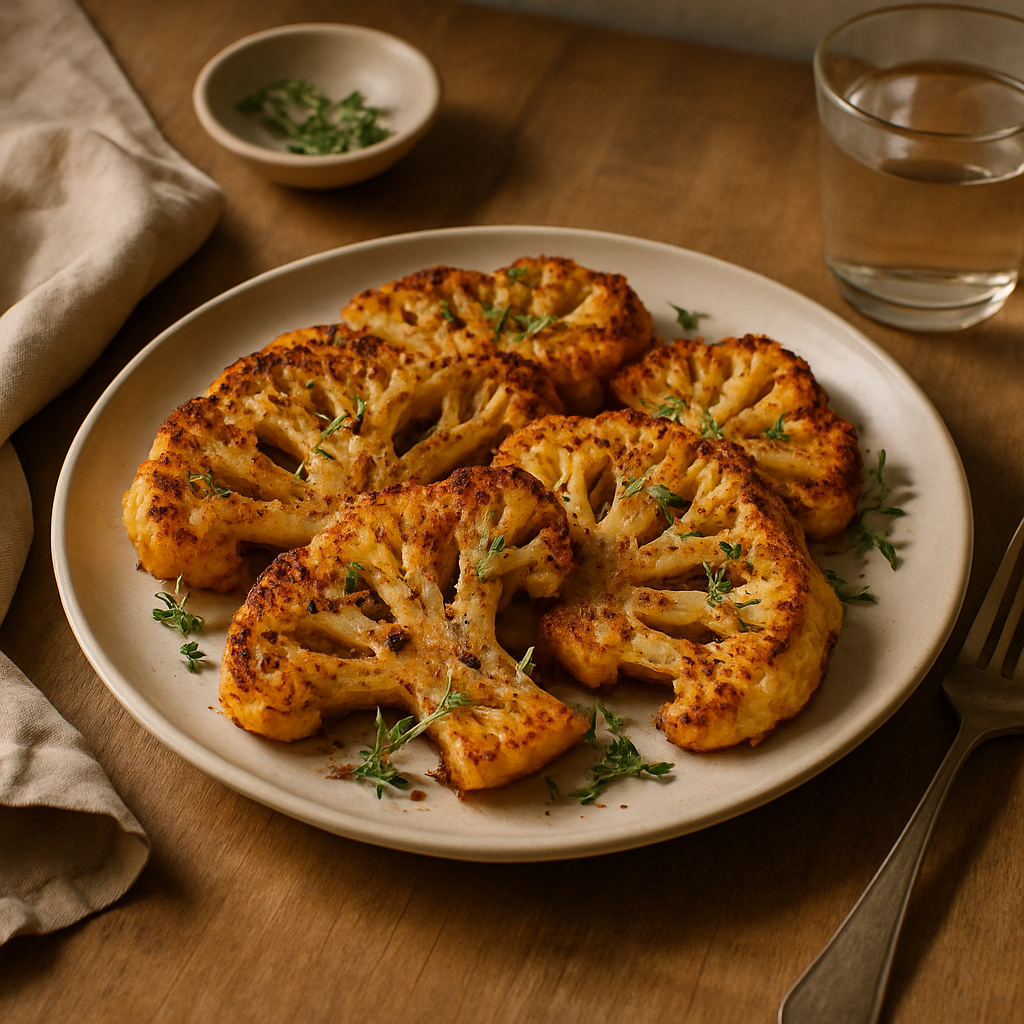 Roasted Cauliflower Steaks