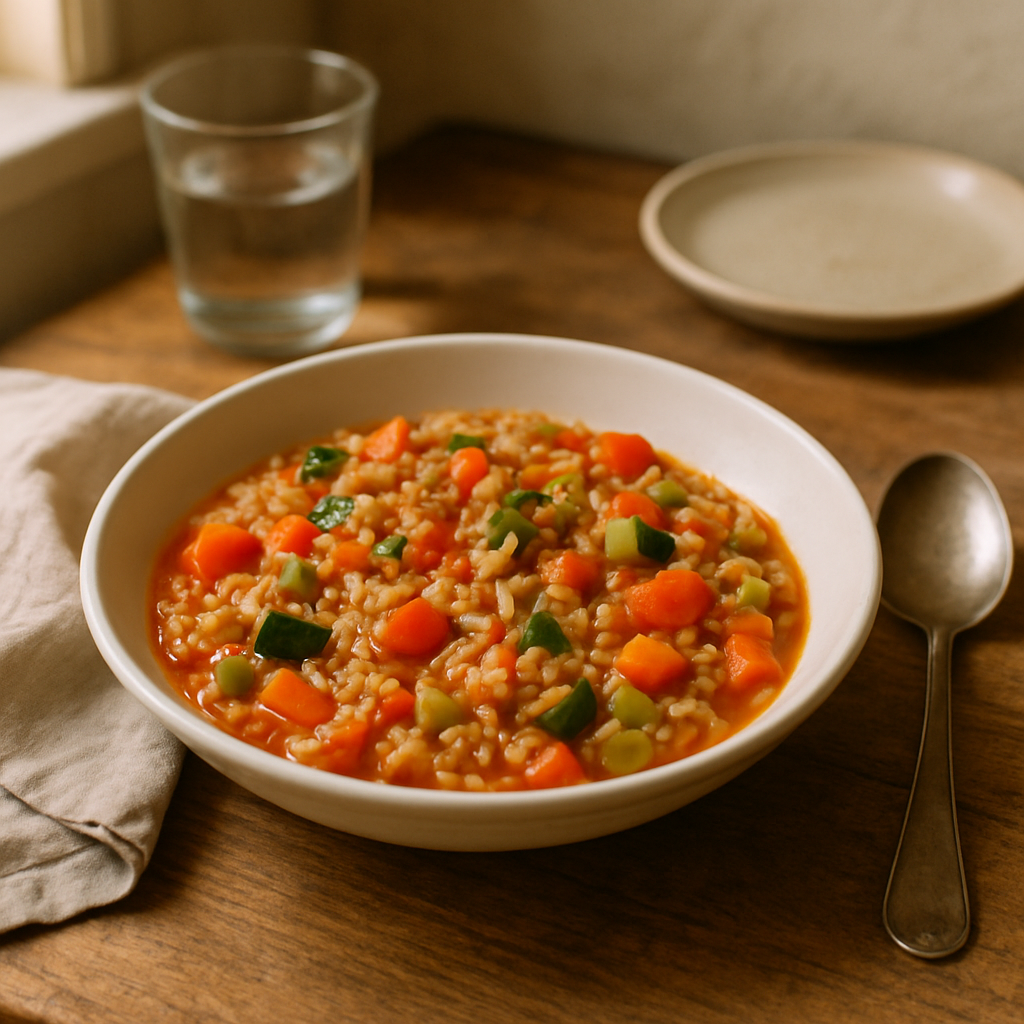 Vegan Minestrone Risotto