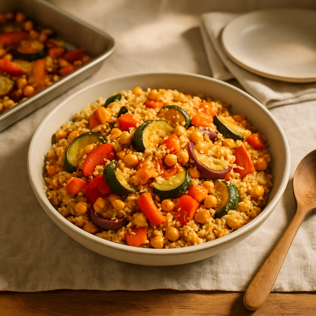 Couscous with Roasted Vegetables
