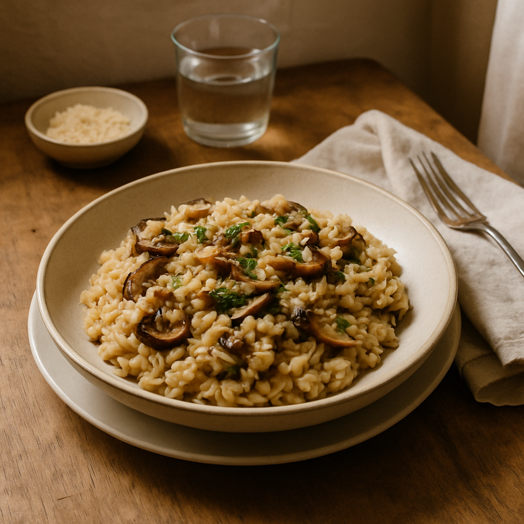 Wild Mushroom Risotto