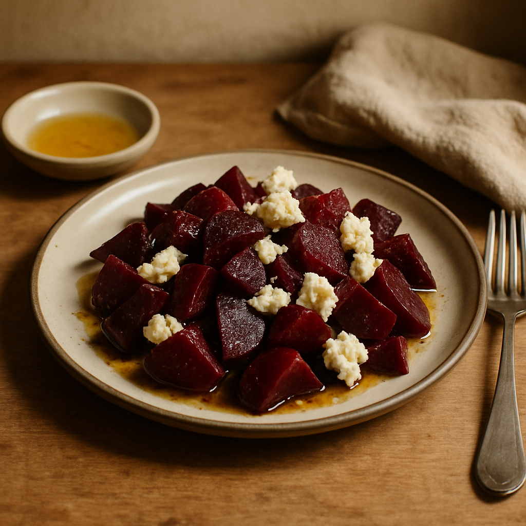 Roasted Beet Salad with Feta