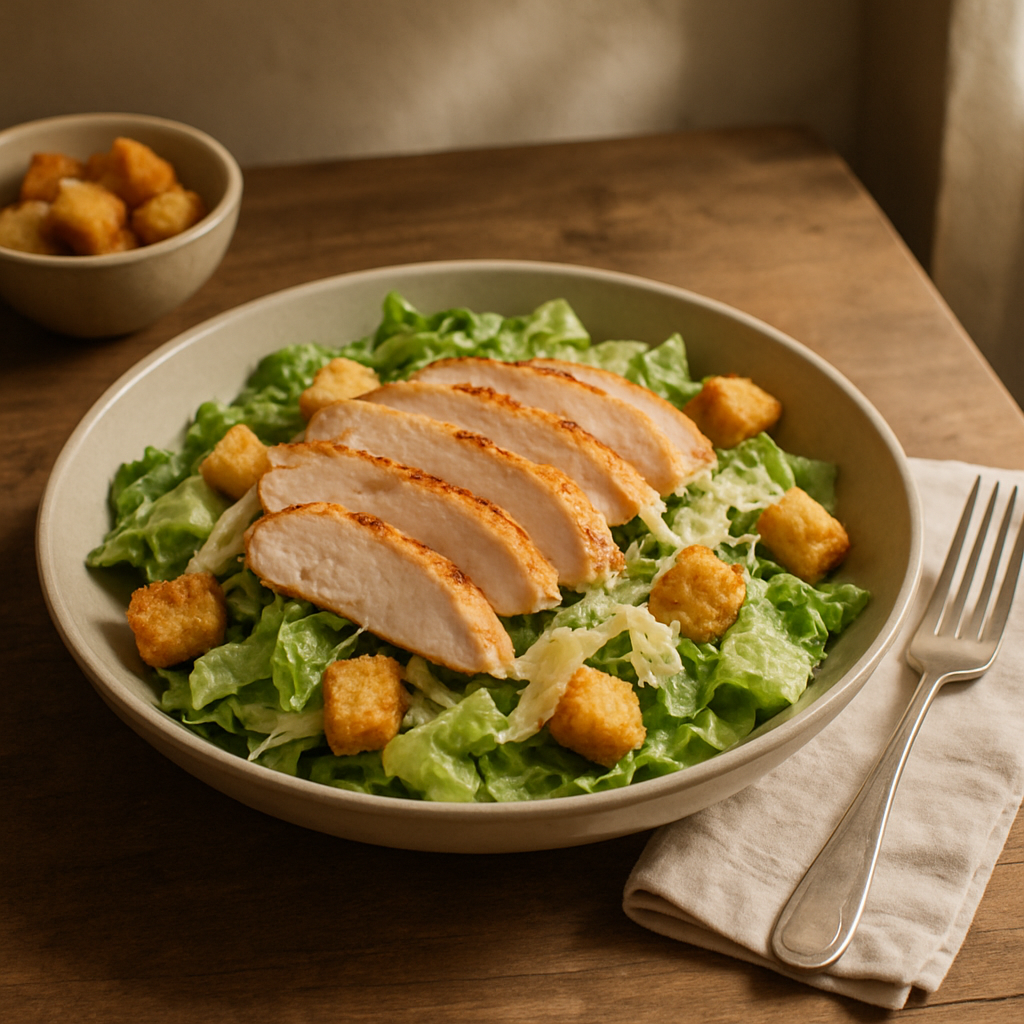 Caesar Salad with Grilled Chicken
