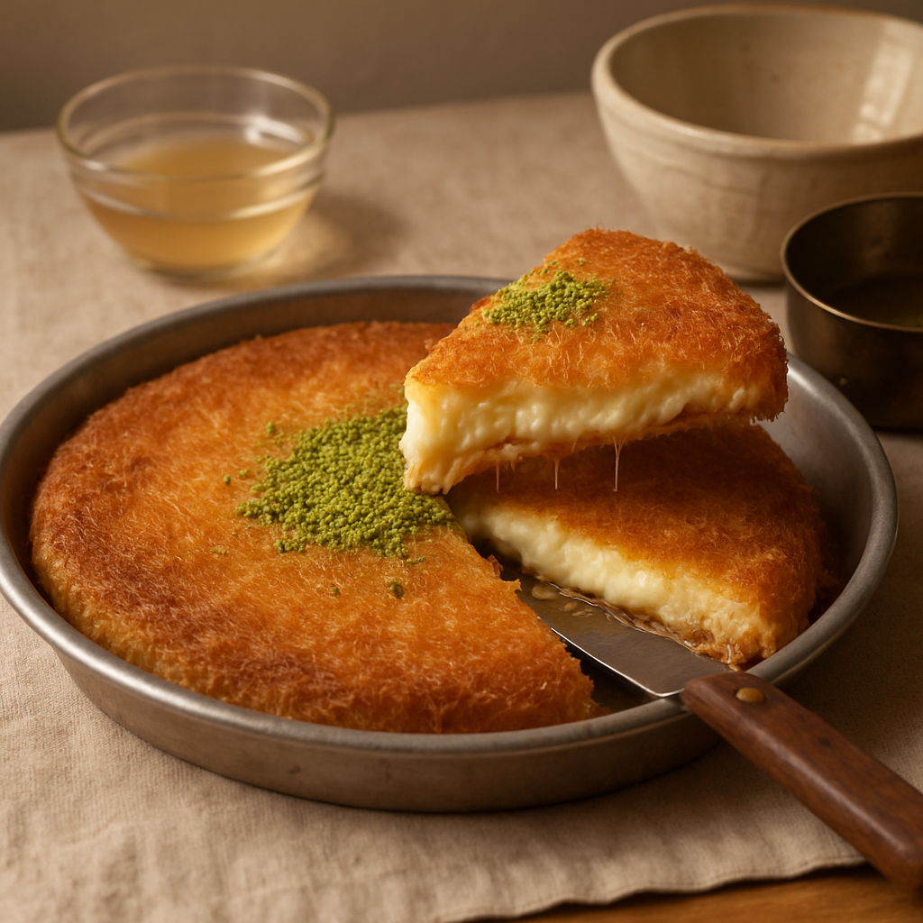 Kunefe With Cheese