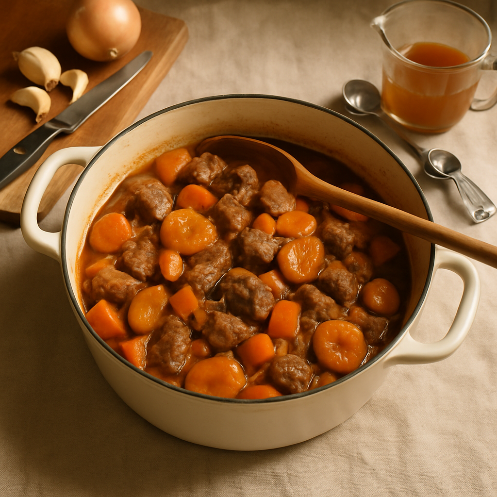 Lamb Tagine with Apricots