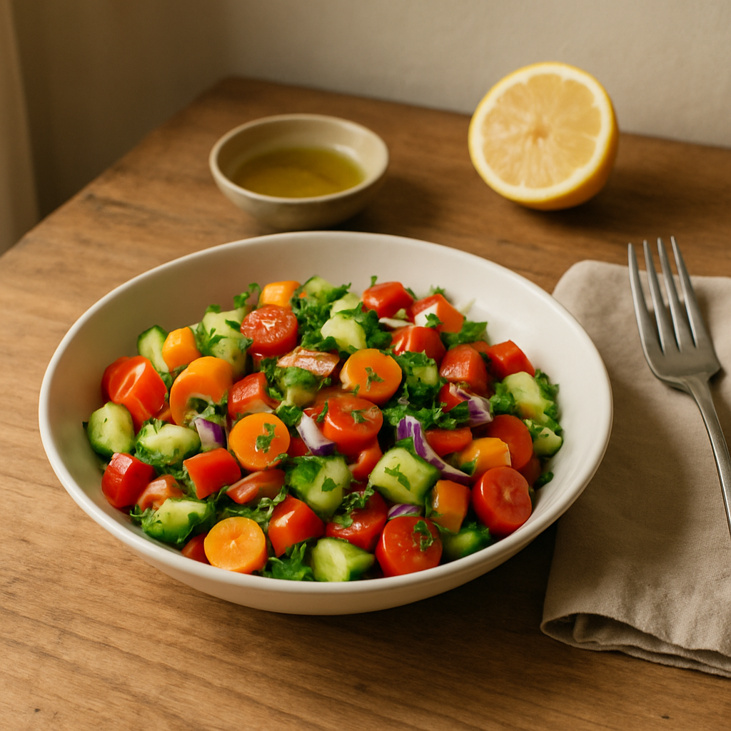 Vegan Turna Salatası