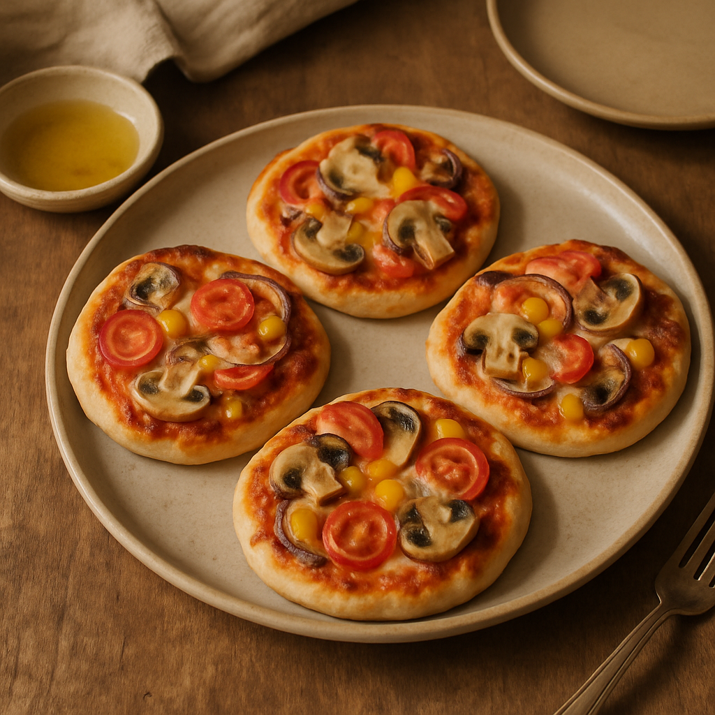 Mini-Gemüsepizza