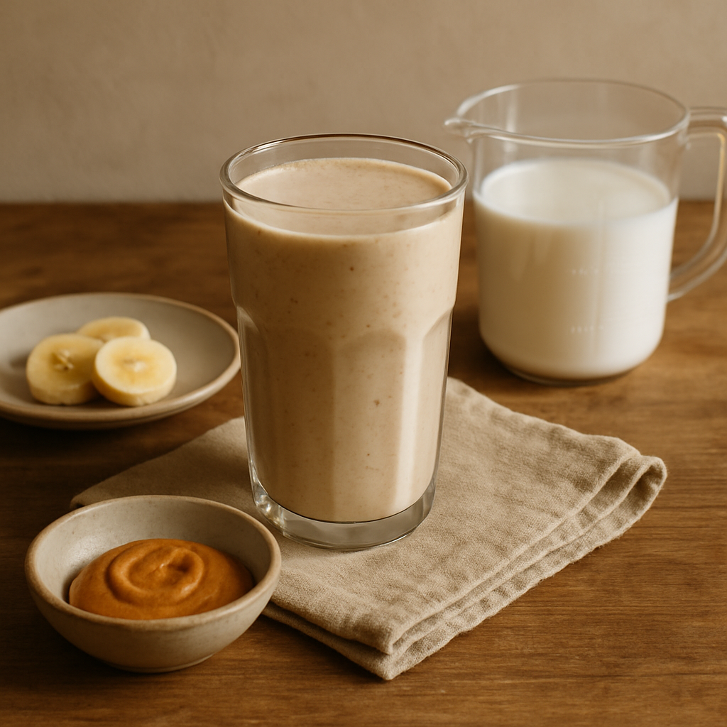Mandelmus-Smoothie