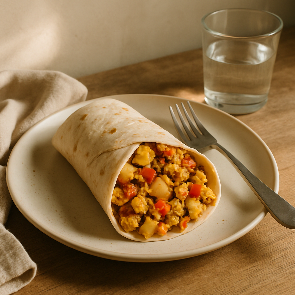 Vegan Breakfast Burrito