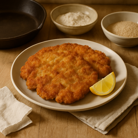 Pork Schnitzel with Lemon