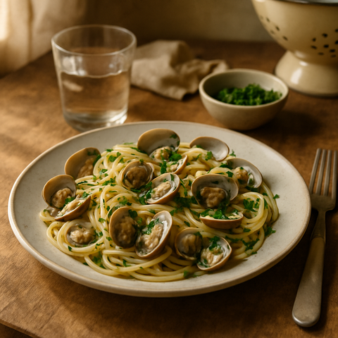Pasta with Clams and Parsley