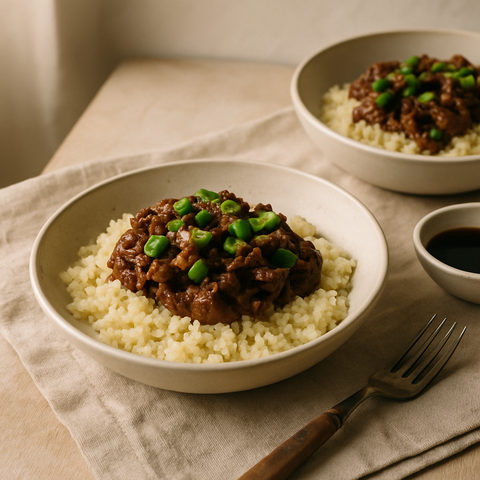 Teriyaki Sığır Eti Kaseleri