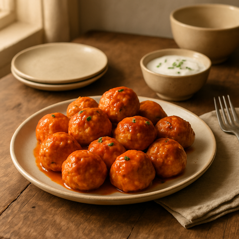 Buffalo Chicken Meatballs