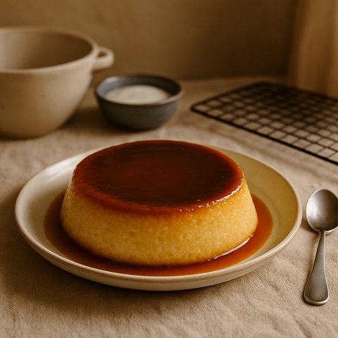 Almond Flan Cake