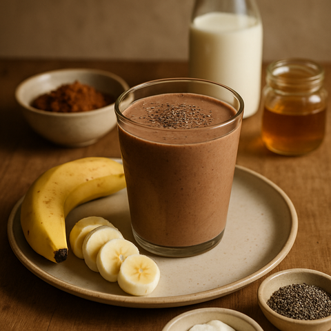 Kahvaltılık Kakaolu Smoothie
