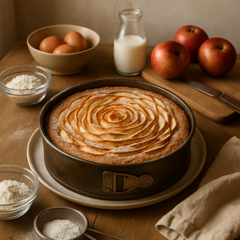 Apple Rose Cake