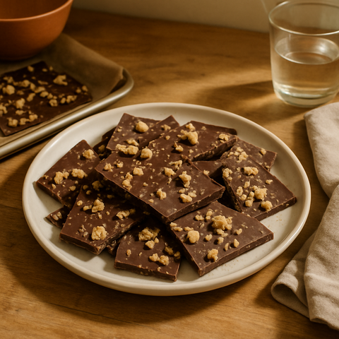 Paleo Cookies and Cream Bark