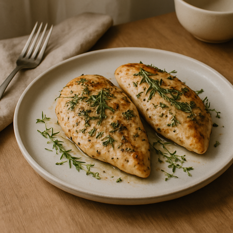Grilled Chicken Breast with Herbs