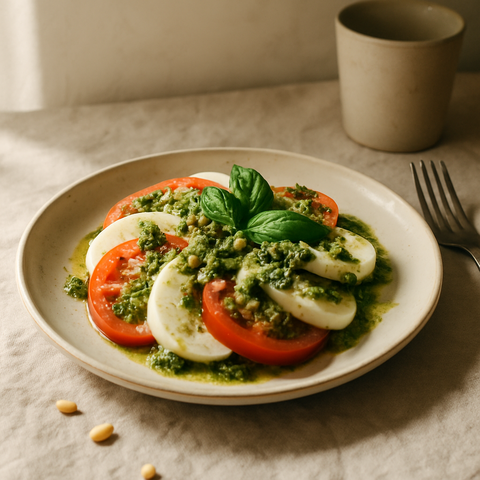 Pesto Caprese Salad