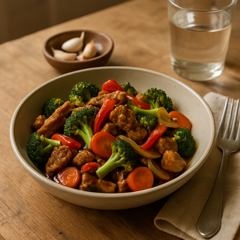Vegan Seitan Sote