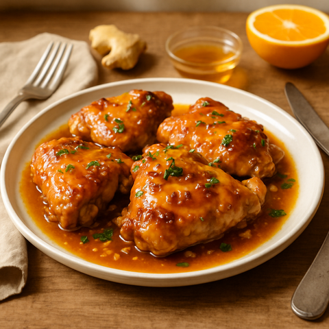 Orange Glazed Chicken