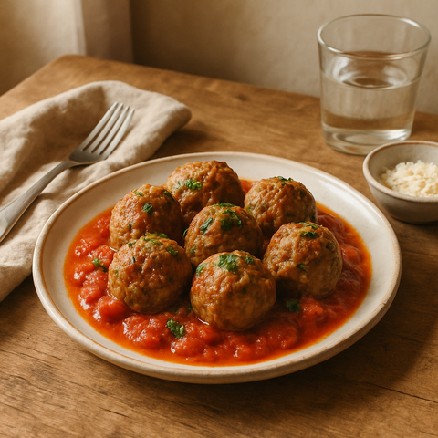 Italian Meatballs with Marinara